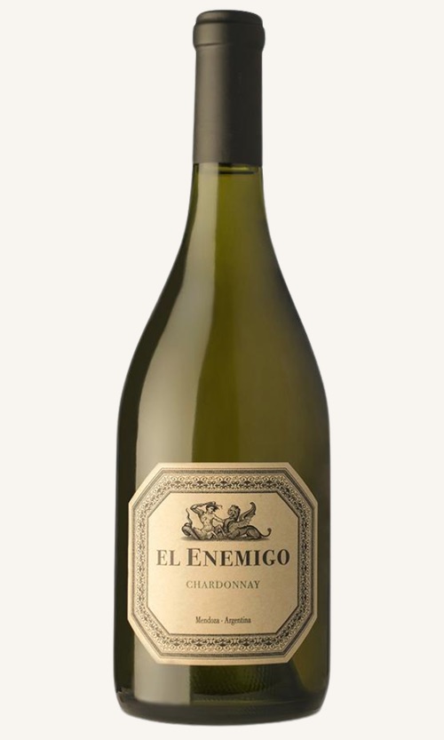 Botella de El enemigo chardonnay 2022