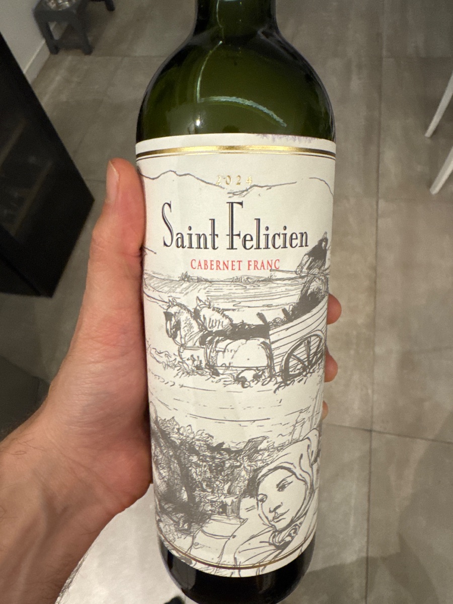 Botella de Saint Felicien 2024