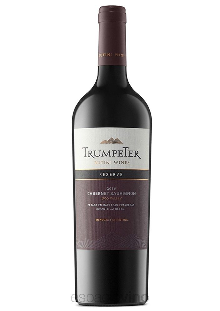 Botella de Trumpeter Reserve Malbec 2024